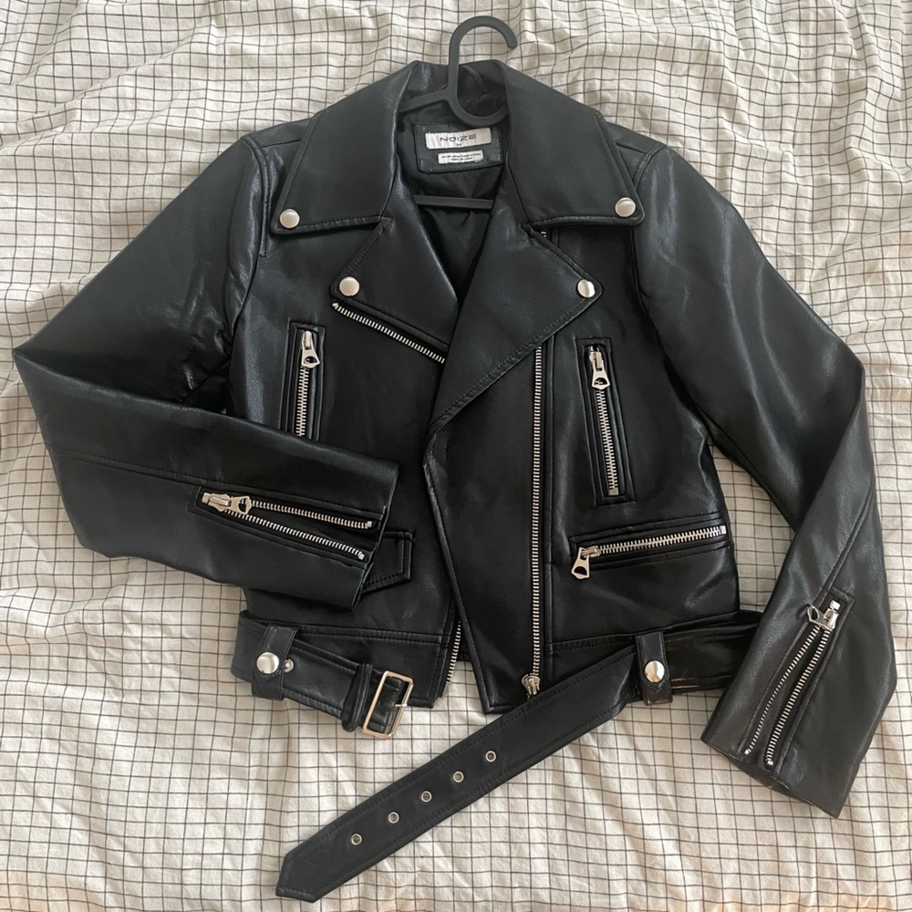 Motorcycle PU “Leather” Jacket